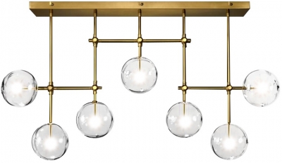 Потолочная люстра Globe Mobile KG0835P-7A brass