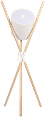 Торшер Bobbin 10245F White