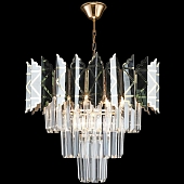 Подвесная люстра  02202-0.4-05 FGD+BK 