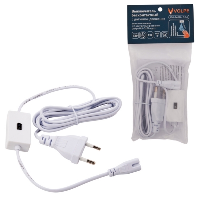 Выключатель с датчиком движения  USN-Q850 150W/2P/2M WHITE