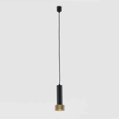 Подвесной светильник Focus C1279 Matt black/Aged gold