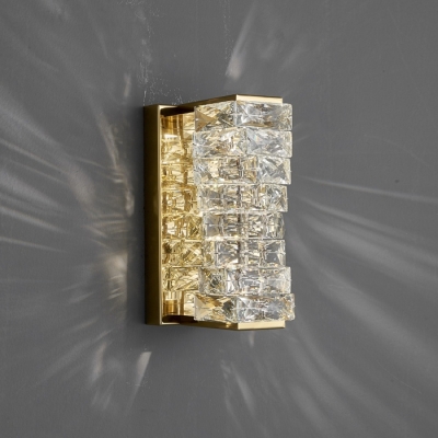 Бра Glissando 6005W/S gold/clear