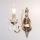Бра Elisha 3281/1 античная бронза / прозрачный хрусталь 