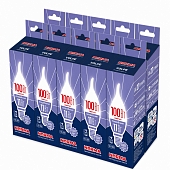Лампочка светодиодная NORMA LED-CW37-11W/6500K/E14/FR/NR SET10 