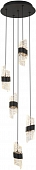 Подвесной светильник MD23001022 MD23001022-5A matt black 