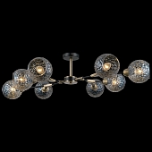 Потолочная люстра  IL0253-8CSQ-79 BK AB 