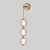 Бра OD2437 OB2437 brass/clear