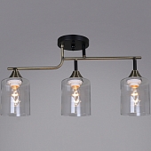 Потолочная люстра  02312-0.3-03 AB+BK 