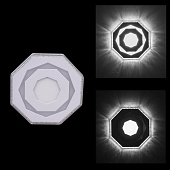 Точечный светильник  45333-9.0-001XW LED3+3+3W WHITE 