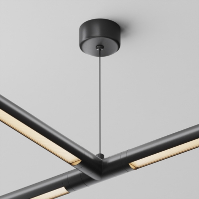 Тросовый подвес с потолочной чашей Accessories for system Shelf CA029SW-L1000-B