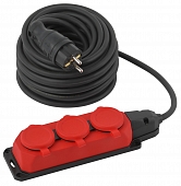 Розеточные блоки, удлинители  UK-3e-3x1,5-20m-IP44(KG) 