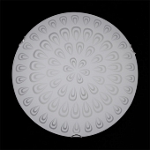 Настенно-потолочный светильник  Павлин-2 мат (300) НПБ 01-2х60-001 