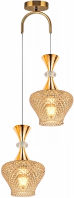 Подвесной светильник  09004-0.9-02 AMBER