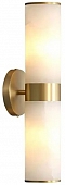 Бра Wall lamp 6483W/B brass/white 