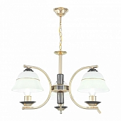 Подвесная люстра Florentia-1240 301240/3 Bk/Gd 