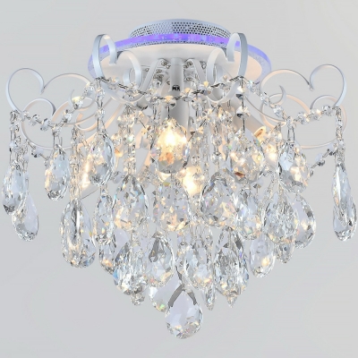 Потолочная люстра  04024-0.3-04 WH+SILVER PN+RGB