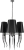 Подвесная люстра Brunilde 10207/6 Black