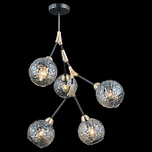 Потолочная люстра  IL0263-5PSQ-79 BK AB 