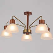 Потолочная люстра  IL0286-5C-79 BR 