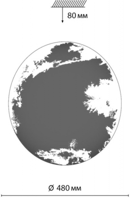 Настенно-потолочный светильник Space 3085/EL