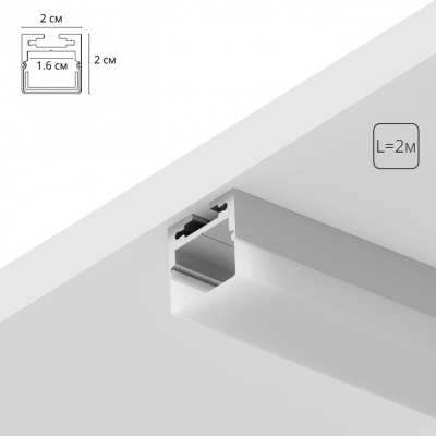 Профиль для светодиодной ленты Surface A202005S
