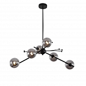 Потолочная люстра 9303P 9303P-6 black/smoky 