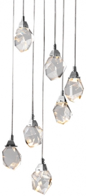 Подвесной светильник Crystal rock MD-020B-7 chrome