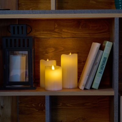 Световая фигура  ULD-F065 WW RC CANDLE SET3