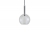 Подвесной светильник Nora 7233/S mat.black clear