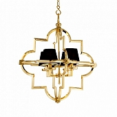 Подвесная люстра Mandeville KM0728P-4M gold/black 