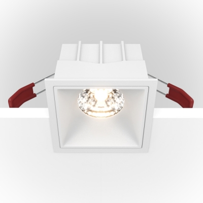 Точечный светильник Alfa LED DL043-01-15W3K-SQ-W