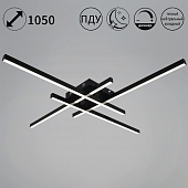 Потолочная люстра  31107-0.3-04L BK 
