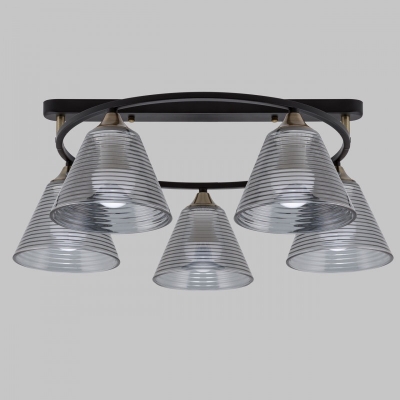 Потолочная люстра  MD.5948-5-S-BK+AB