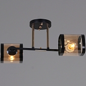 Потолочная люстра  09063-3.3-02 BK+FG 