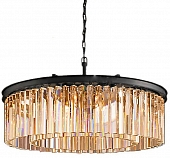 Подвесная люстра 1920s Odeon 9513P/600R black/amber 