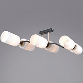 Потолочная люстра  IL0809-6ASQ-25 BK AB NAPLES 