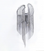 Настенный светильник Stream 10208W Smoke 