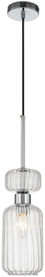 Подвесной светильник Gloss 1141/1S Chrome/Clear