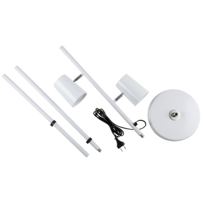 Торшер  ULM-T600 2х6W/4500K/DIM WHITE