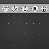 Гирлянда  A-972 MIX c 