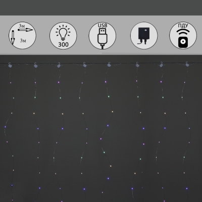 Гирлянда  A-972 MIX c