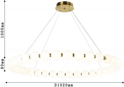 Подвесная люстра Gubbare 4014-10P