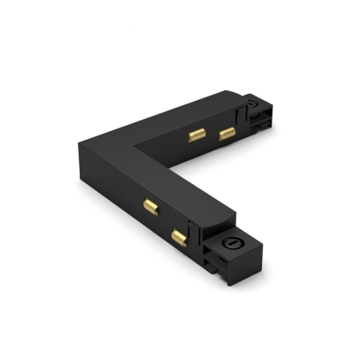 Коннектор угловой  STL Bk