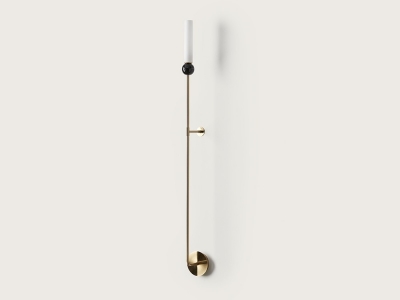 Бра Delie A1224/L Aged gold / Black marble
