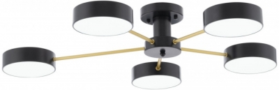 Потолочная люстра Ferrara 252006/5 Bk/Bk