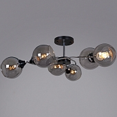 Потолочная люстра  02288-0.3-06 BK+CH 