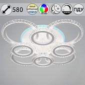 Потолочная люстра  36890-0.3-4+4A WH (RGB) 