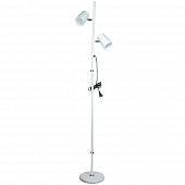 Торшер  ULM-T600 2х6W/4500K/DIM WHITE 