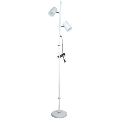 Торшер  ULM-T600 2х6W/4500K/DIM WHITE