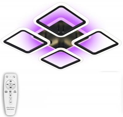 Потолочная люстра High-tech Led Lamps HIGH-TECH LED LAMPS 82004 BLACK